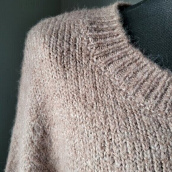 Soya Concept Oversized Crew Neck Knit Sweater  Sz Large NWT - Picture 4 of 11